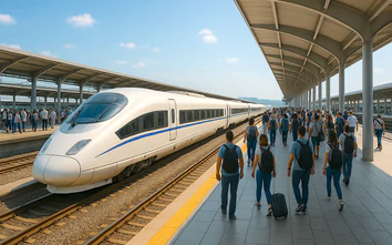Giải bài toán kết nối đường sắt tại Hạ Long Xanh, không ảnh hưởng tuyến tốc độ cao