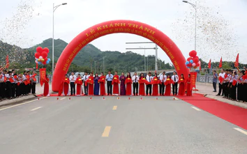 Tuyên Quang khánh thành tuyến đường gần 500 tỷ đồng kết nối khu du lịch với cao tốc