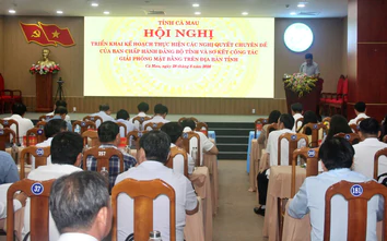 Cà Mau tập trung tháo gỡ vướng mắc giải phóng mặt bằng các dự án trọng điểm