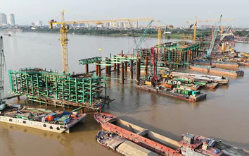 Hà Nội: Cầu Trần Hưng Đạo ghi nhận bước ngoặt tiến độ, bổ sung giá trị cho Ocean City