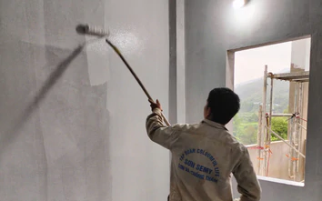Khi sơn tường phồng rộp, đừng vội sơn đè lên lớp cũ