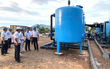 Thần tốc lắp đặt trạm xử lý nước cơ động, cấp nước sạch cho khu vực Chân Mây - Lăng Cô