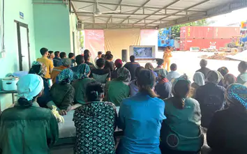 Hải Phòng: Tuyên truyền pháp luật an toàn giao thông cho công nhân các cơ sở đóng tàu