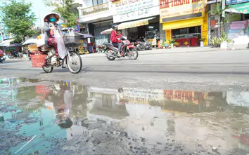 Cận cảnh dự án mở rộng đường gần sân bay Tân Sơn Nhất sau 21 năm chưa hoàn thành