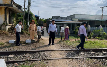 Lâm Đồng: Xóa 14 lối đi tự phát trên tuyến đường sắt Bình Thuận - Phan Thiết