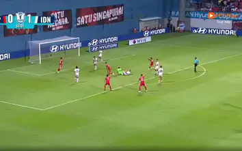 AFF Cup 2026: Cầm hòa Indonesia, Singapore hiên ngang vào bán kết