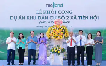 TNG Land khởi công Homie Spring, mở không gian sống xanh bên sông Công