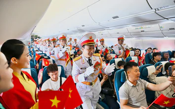 Sắc cờ, tiếng hát giữa trời Quốc khánh