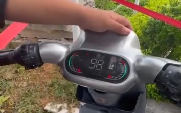 Học sinh “độ” IC xe đạp điện, đồng hồ hiển thị tốc độ 99km/h ở Lào Cai