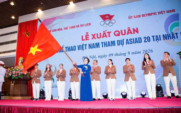 Ai là người cầm Quốc kỳ Việt Nam tại Lễ khai mạc ASIAD 20?