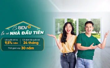 BIDV triển khai gói vay ưu đãi tiếp sức nhu cầu an cư đích thực
