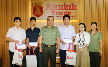 Góp thêm điểm tựa cho hành trình trưởng thành của những người con cán bộ công an hy sinh