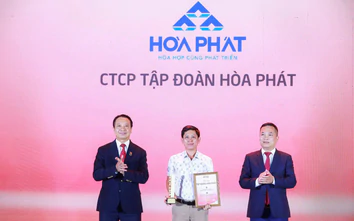 Hòa Phát được vinh danh Top 5 doanh nghiệp tư nhân nộp ngân sách lớn nhất Việt Nam