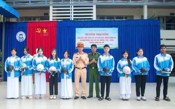 Hơn 2.100 học sinh Lâm Đồng được tuyên truyền pháp luật an toàn giao thông