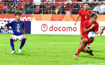 ASIAD 20: U23 Nhật Bản thắng dễ U23 Hồng Kông (Trung Quốc)