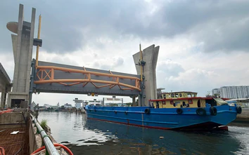 TP.HCM: Sắp vận hành dự án ngăn triều gần 10.000 tỷ đồng sau nhiều năm chờ đợi