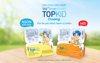 Tập đoàn TH ra mắt sữa chua kem ngậy hương vanilla tự nhiên & phomat tự nhiên