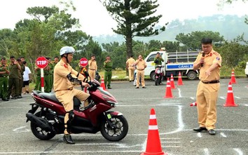 Lâm Đồng tập huấn lực lượng nòng cốt đào tạo kỹ năng lái xe an toàn
