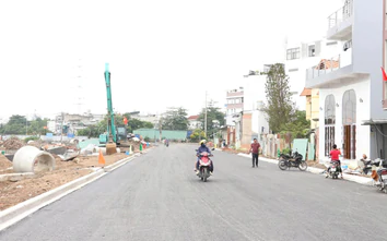 TP.HCM: Thông xe kỹ thuật tuyến đường đầu tiên thuộc dự án rạch Xuyên Tâm