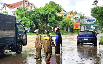 Ninh Bình phân luồng giao thông trên quốc lộ 21B cũ do sạt lở ta luy