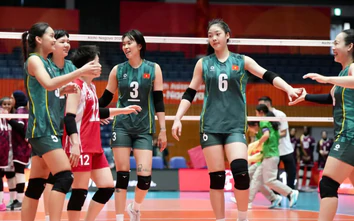 ASIAD 20: Tuyển bóng chuyền nữ Việt Nam thua trắng Indonesia