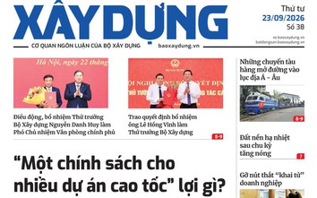 Tin mới nhất, hay nhất trên Báo Xây dựng ngày 23/9/2026