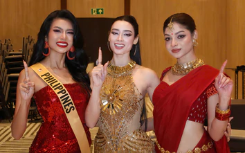 Hoa hậu Emoura Phạm vào Top 15 tài năng tại Miss Grand International