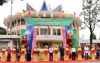 Triển lãm Mỹ thuật Đông Nam Bộ quy tụ nhiều tác phẩm mới