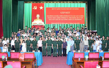 Bộ Tư lệnh TP.HCM gặp mặt thân nhân cán bộ, chiến sĩ Đội K74
