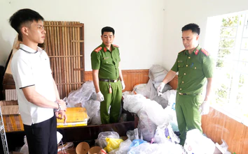 Nghệ An: Bắt giữ đối tượng sản xuất pháo nổ số lượng lớn tại nhà
