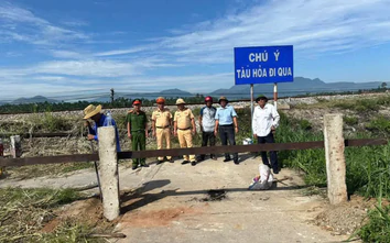 Quảng Ngãi: Đóng thêm một lối đi tự mở qua đường sắt