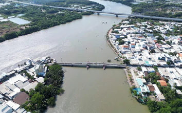 Cận cảnh cầu sắt hơn 50 năm tuổi nối TP.HCM - Tây Ninh trước ngày "thay áo mới"