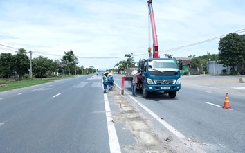 Điểm mở dải phân cách trên QL1 qua Hà Tĩnh tạo giao cắt nguy hiểm, tiềm ẩn nguy cơ tai nạn