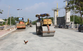 Đồng Tháp: Tuyến đường ven sông Tiền hơn 512 tỷ đồng tăng tốc về đích