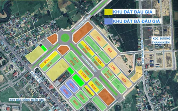 Quảng Trị đấu giá 77 thửa đất ở tại hai dự án, giá khởi điểm thế nào?