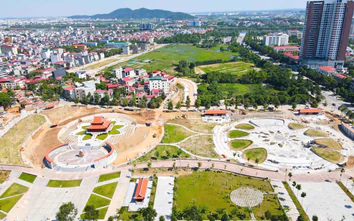 Cận cảnh công viên gần 700 tỷ đồng trước ngày khánh thành ở Bắc Ninh