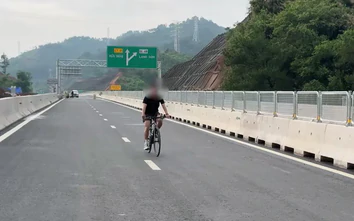 Người dân tự ý vào công trường cao tốc Hữu Nghị - Chi Lăng, nguy cơ mất an toàn tăng cao