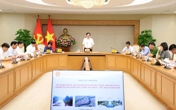Phục hồi sông Bắc Hưng Hải, Nhuệ-Đáy, Ngũ Huyện Khê theo lộ trình, bảo đảm hiệu quả đầu tư