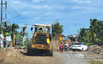Cà Mau: Bàn giao 100% mặt bằng sạch, đường Ninh Quới - Ngan Dừa tăng tốc về đích