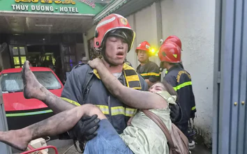 Sức khỏe các nạn nhân trong vụ cháy khách sạn ở TP.HCM ra sao?