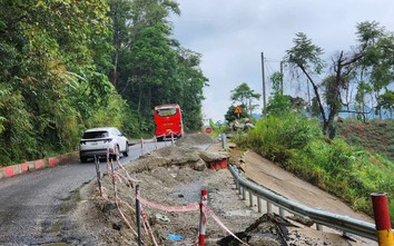 Quảng Ngãi phân luồng giao thông trong 30 ngày để nổ mìn thi công QL24