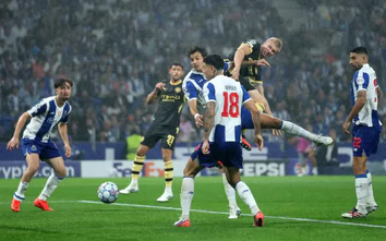 Champions League: Haaland lập cú đúp, Man City đánh bại Porto ở trận ra quân