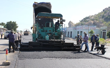 Tăng tốc thi công QL1 qua Ninh Thuận