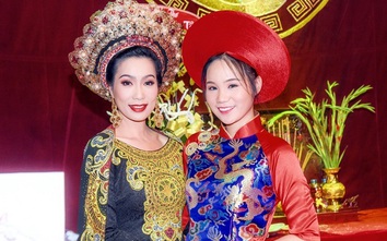 Nhan sắc rạng rỡ của con gái Á hậu Trịnh Kim Chi