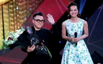 NTK Công Trí mang BST "Em Hoa" trình diễn trên truyền hình