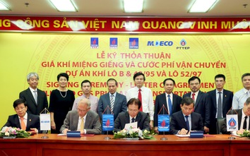 Ký thỏa thuận về Dự án khí Lô B – Ô Môn