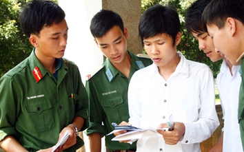 Điểm trúng tuyển các trường quân đội, công an năm 2017