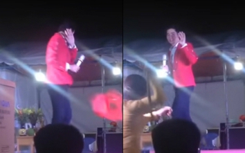 Clip tiết lộ bầu show dàn dựng trước để xử Lưu Chí Vỹ