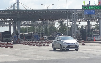 Trạm thu phí Cai Lậy "vườn không nhà trống" từ nửa đêm