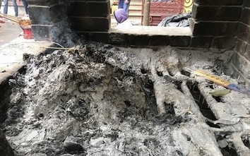 Nhiều chùa ở Quảng Ninh nói “không” với tập tục đốt vàng mã